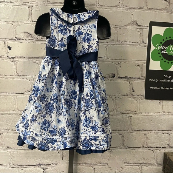 Nanette floral dress 4T - Picture 3 of 6